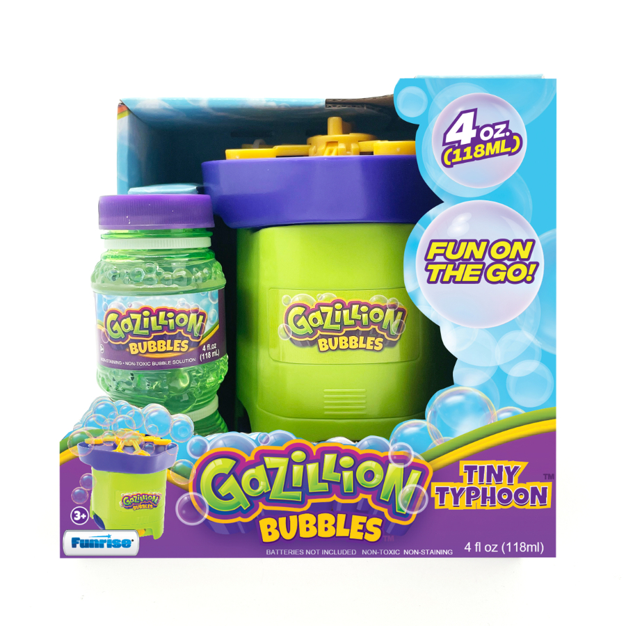 Gazillion Bubbles Tiny Typhoon Bubble Machine