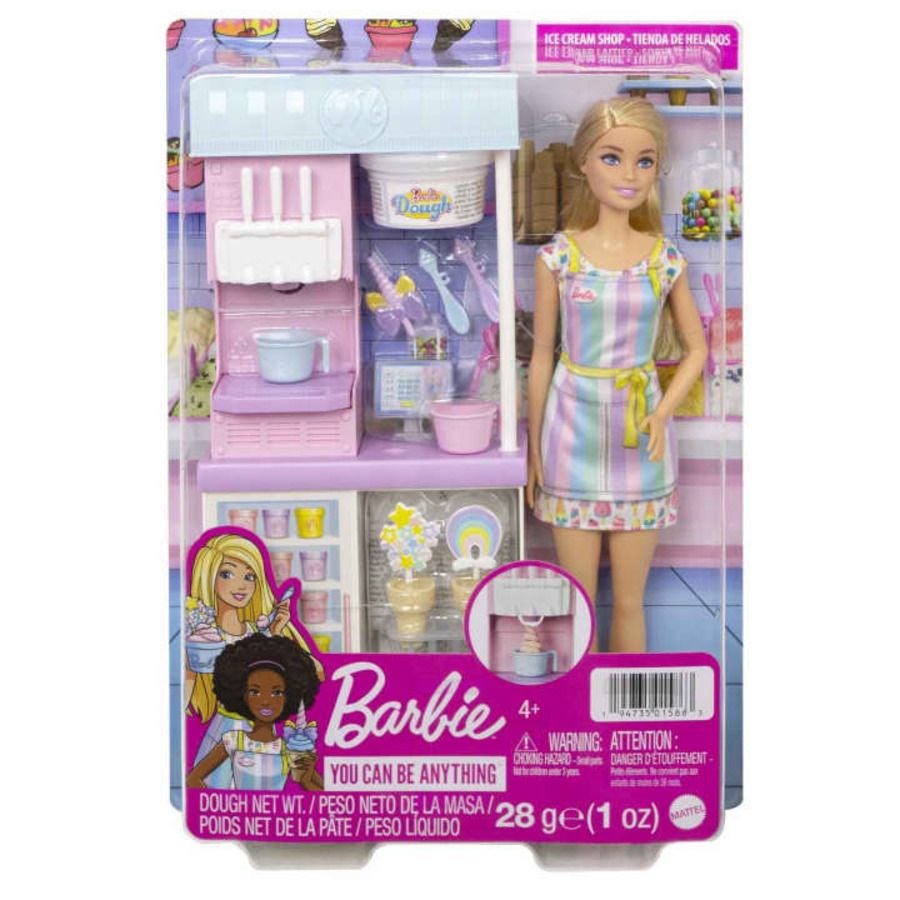 Barbie Ice Cream Shop Playset