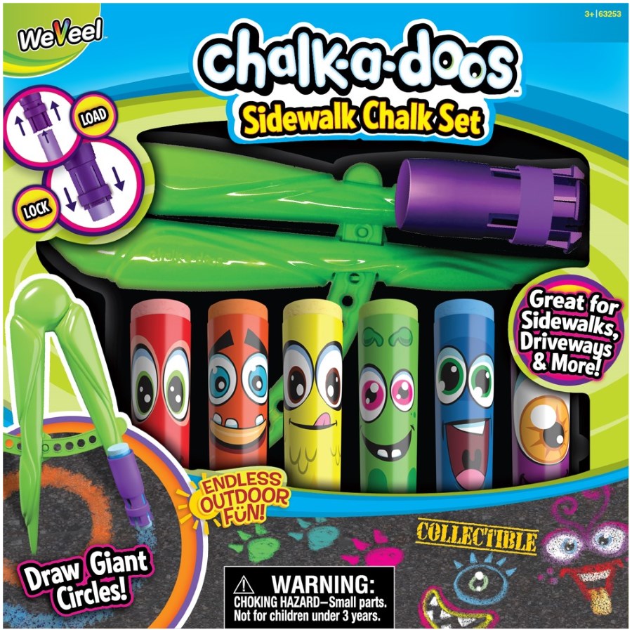 Chalk A Doos Sidewalk Chalk Set