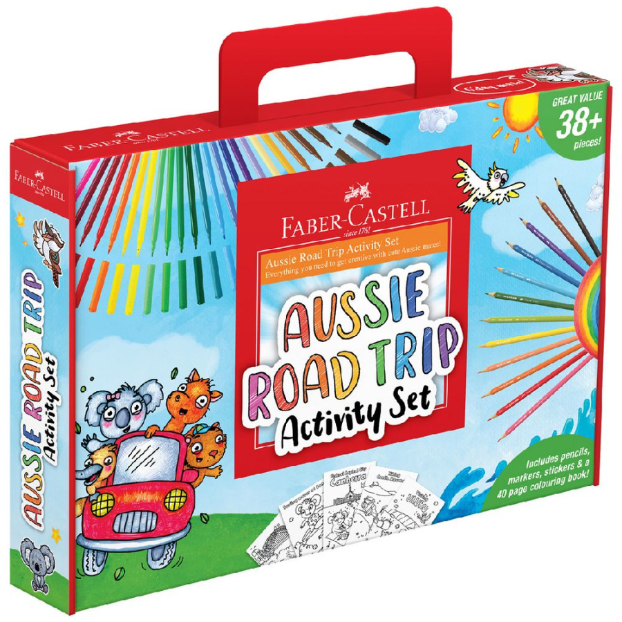 Faber Castell Aussie Road Trip Craft Activity Set