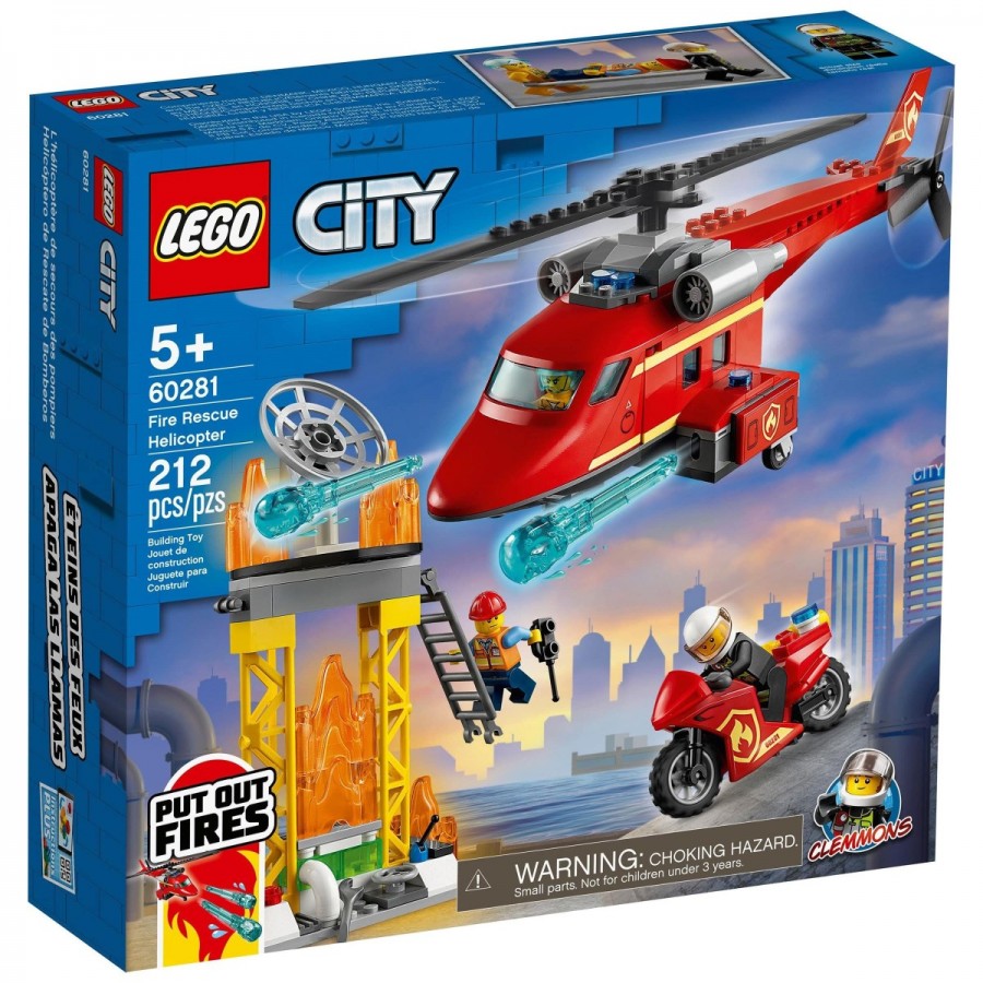 LEGO City Fire Rescue Helicopter