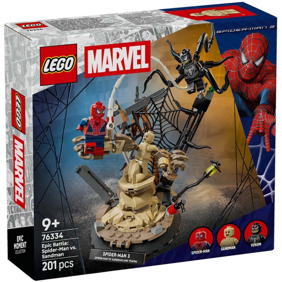 LEGO Super Heroes Marvel Epic Battle Spider-Man Vs Sandman
