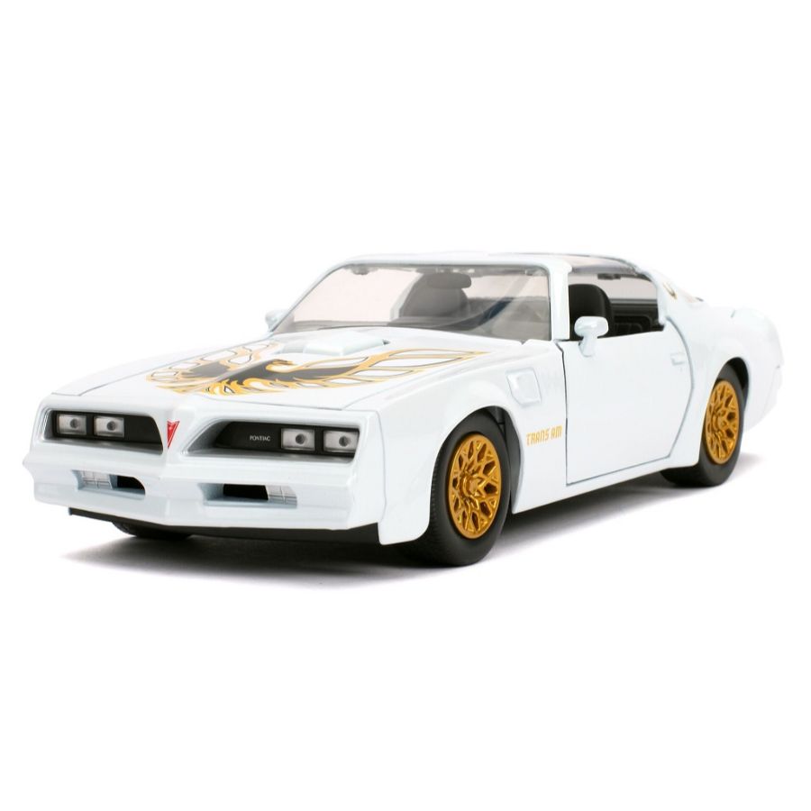 Jada Diecast 1:24 BTM Pearl White 1977 Pontiac Firebird