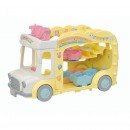Sylvanian Families Rainbow Fun Nursery Bus