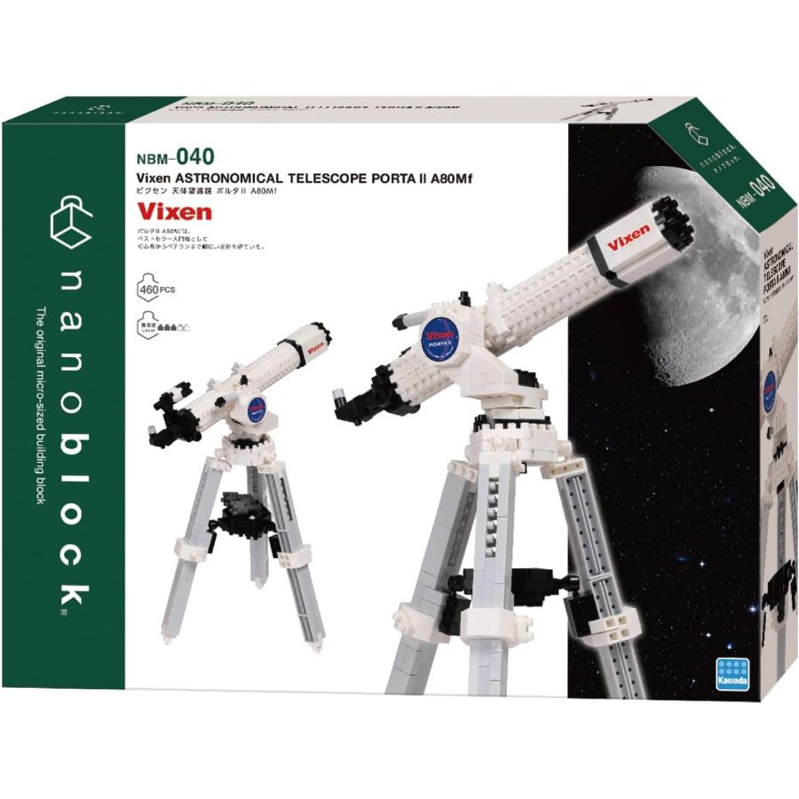 Nanoblock Vixen Astronomical Telescope Porta II A80MF