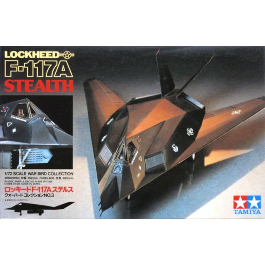 Tamiya Model Kit 1:72 F-117A Stealth