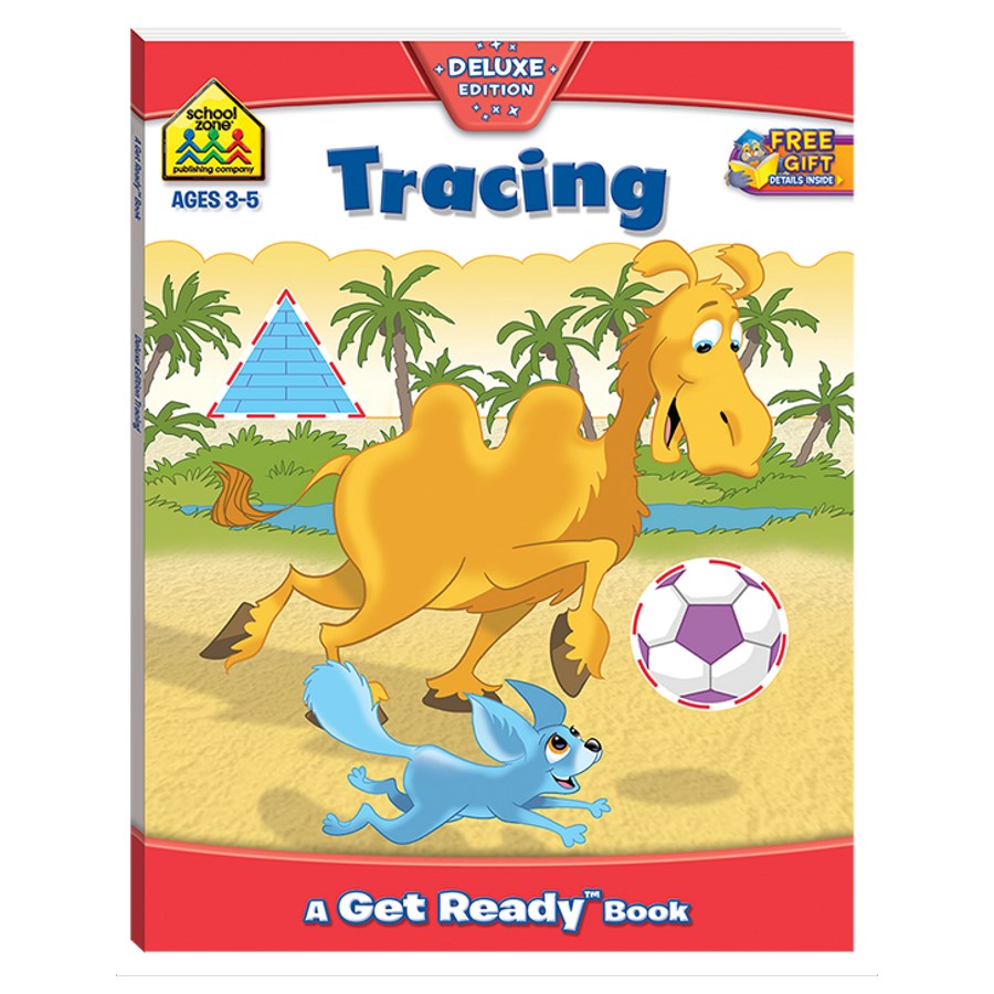 School Zone Get Ready Tracing Trails