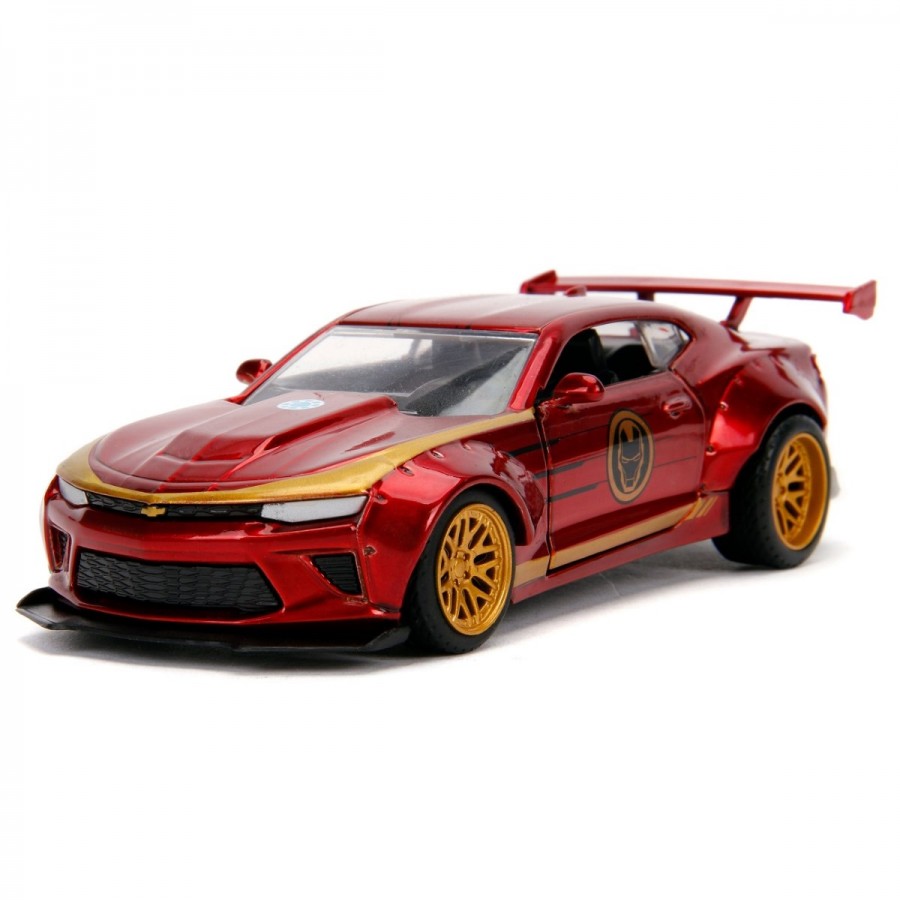 Jada Diecast 1:32 Iron Man 2016 Chevy Camaro SS