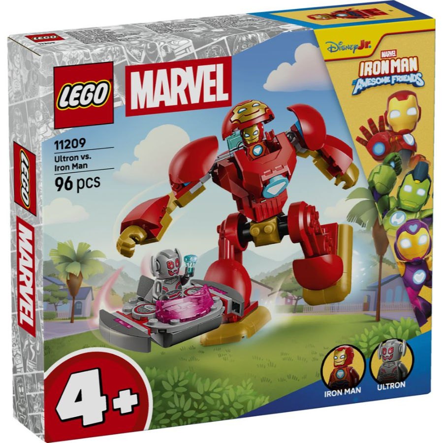 LEGO Super Heroes Ultron Versus Iron Man 4+ Set