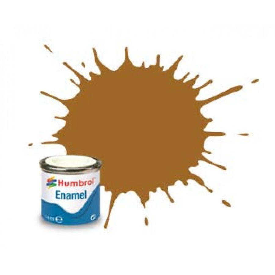 Humbrol Enamel Paint Dark Flesh Matt