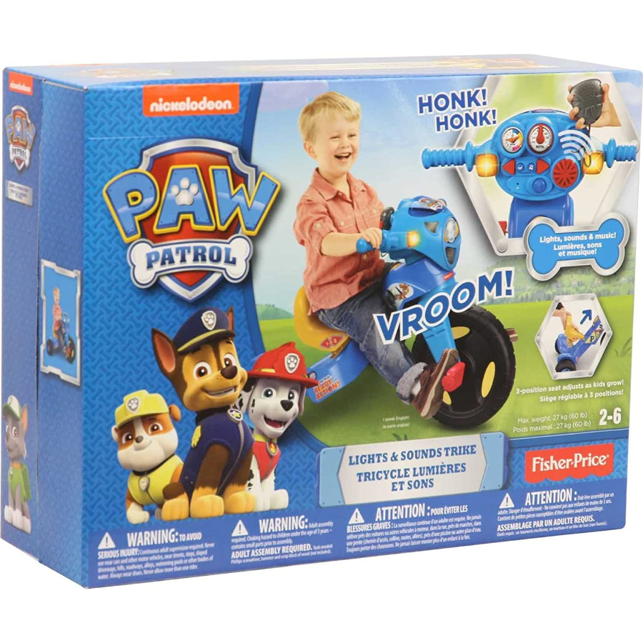 Fisher Price Paw Patrol Light & Sound Trike
