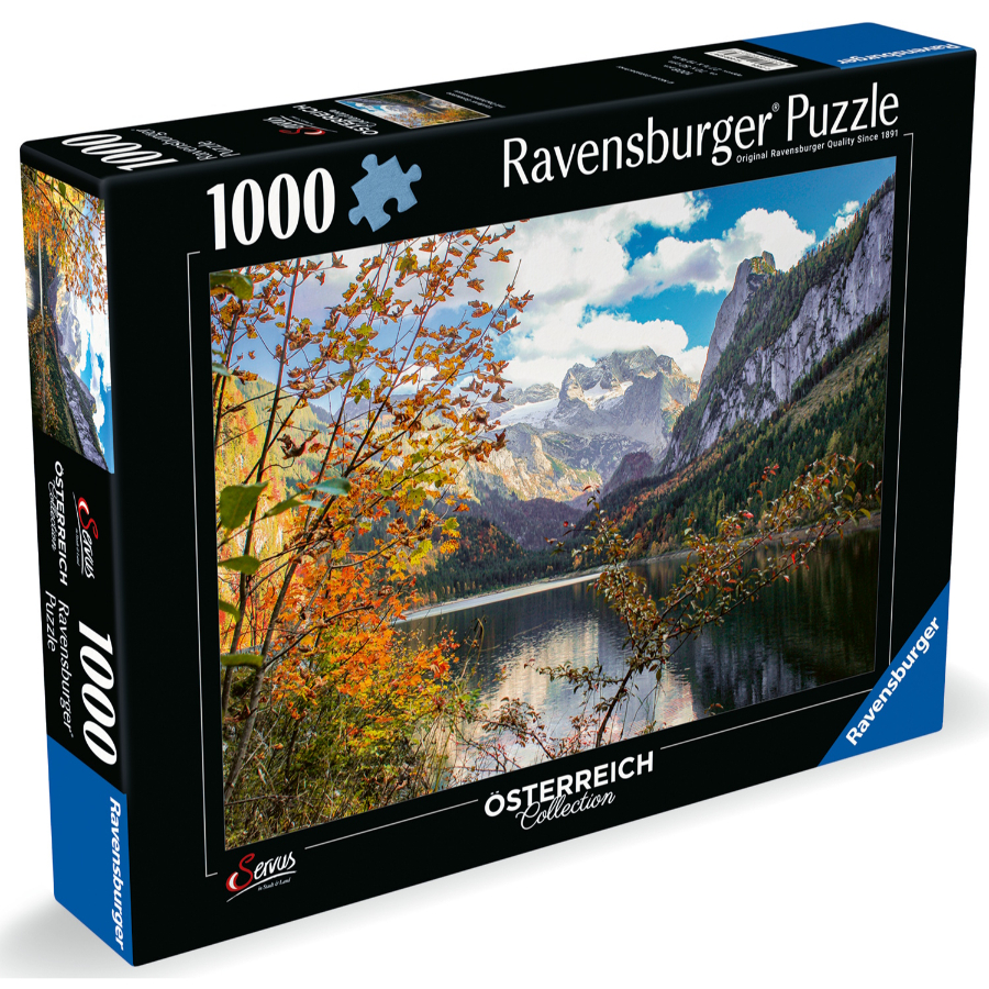 Ravensburger Puzzle 1000 Piece Vorderer Gosausee Lake SF