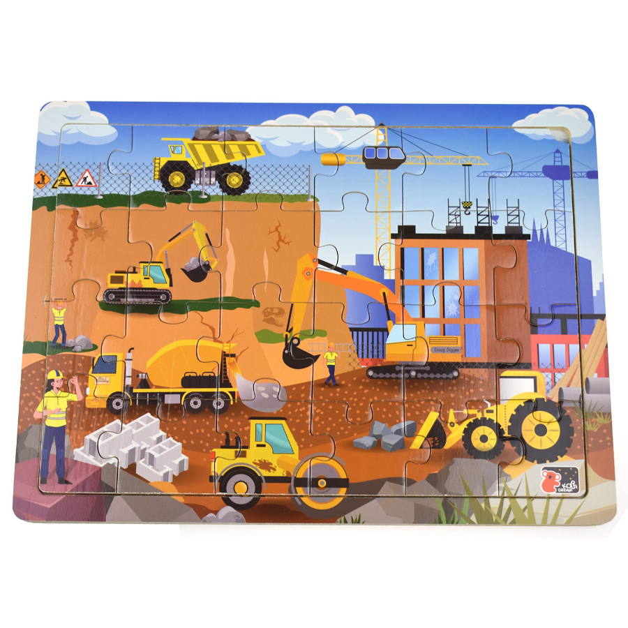 Peg Puzzle Construction site