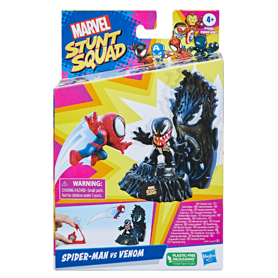 Marvel Stunt Squad Hero Vs Villain Assorted