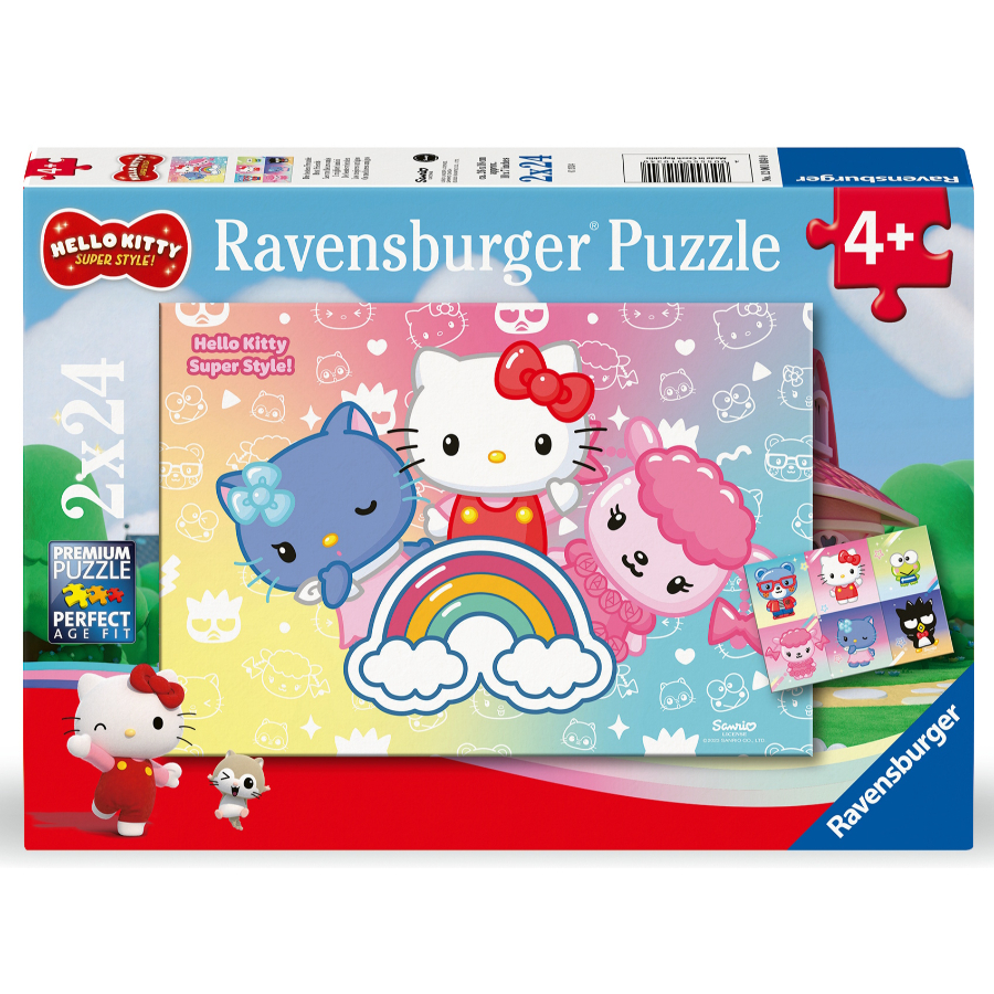 Ravensburger Puzzle 2x24 Piece Hello Kitty