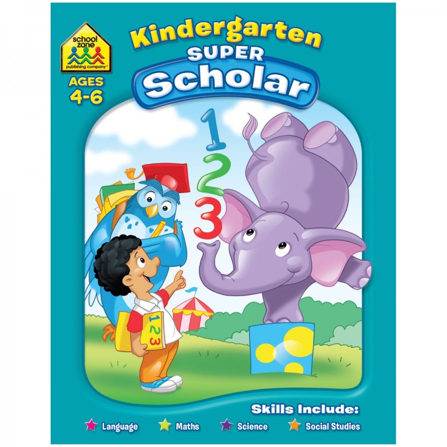 School Zone Super Scholar Kindergarten