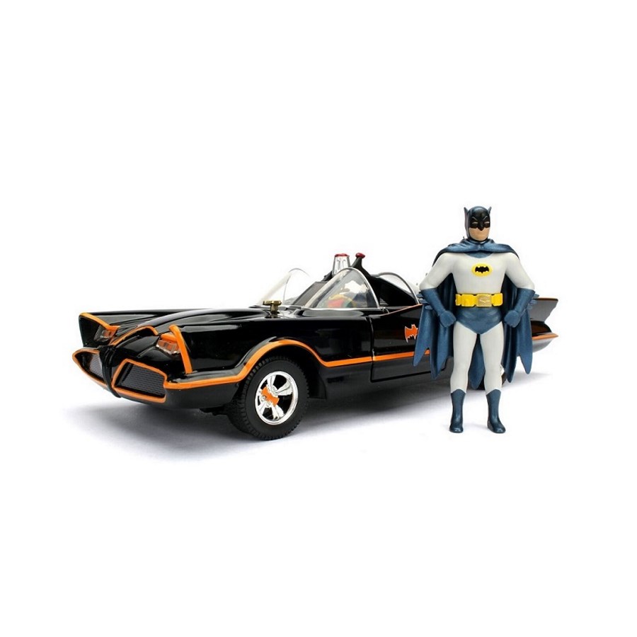 Jada Diecast 1:24 Batman 1966 Classic TV Batmobile With Figure