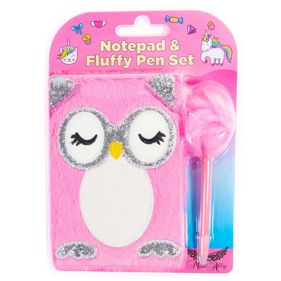 Notebook & Pen Owl