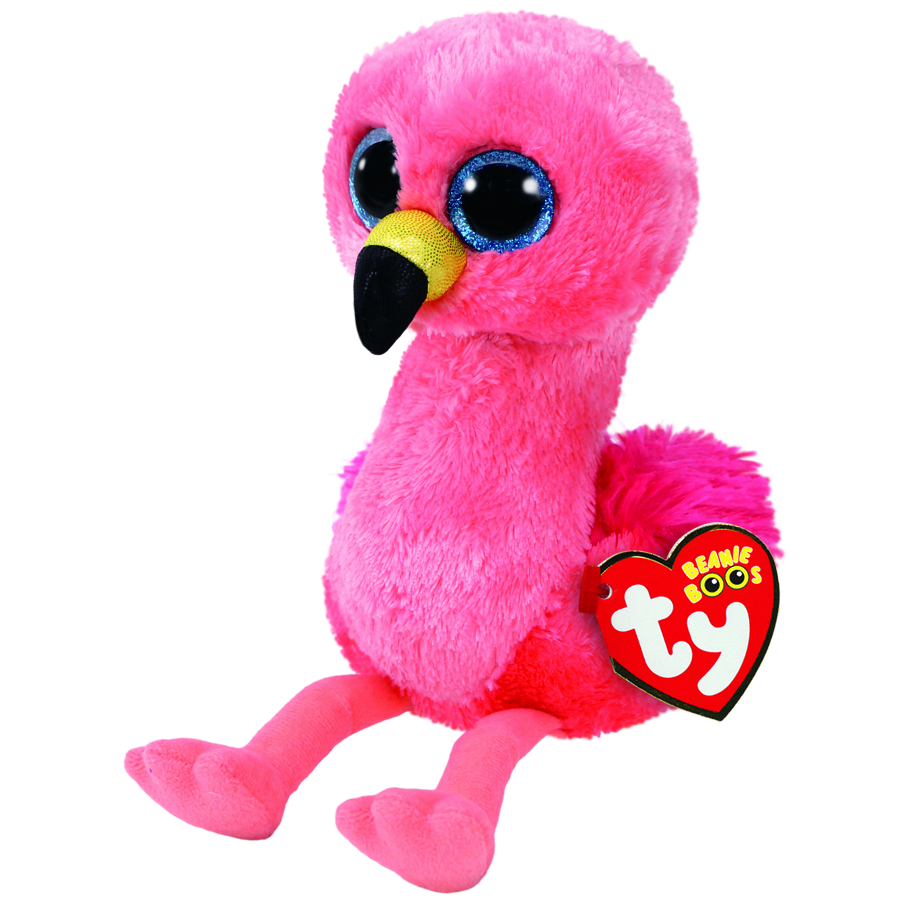 Ty Beanie Boos Regular Plush Gilda The Flamingo