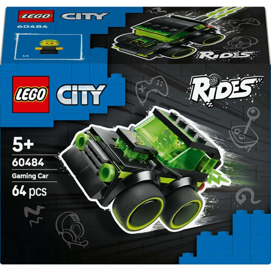 LEGO City Rides Gaming Race Car