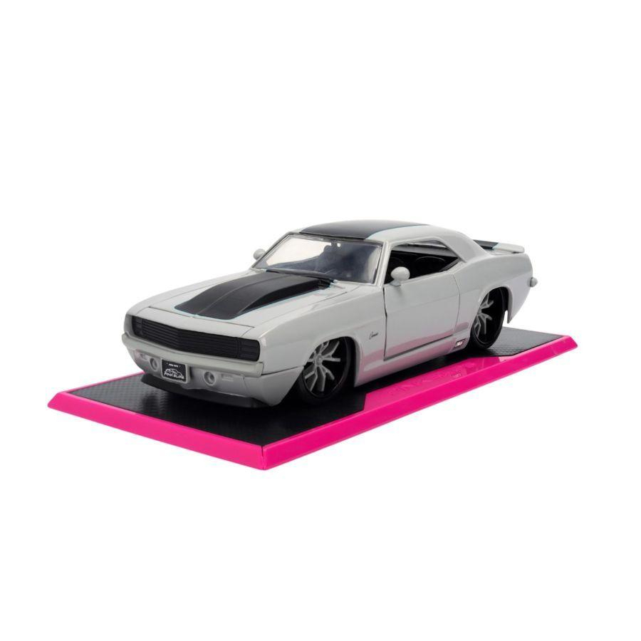 Jada Diecast 1:24 Pink Slips 1969 Camaro White