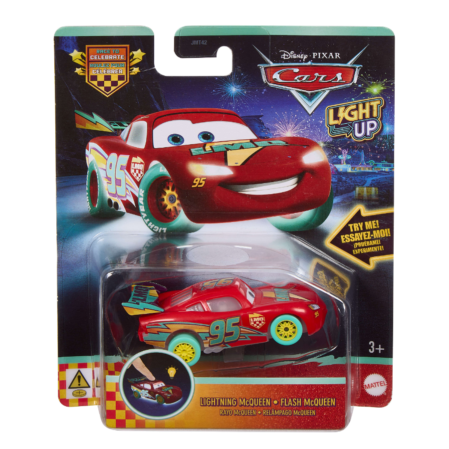 Disney Cars Diecast Light Up Vehicle Assorted