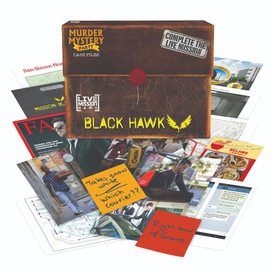 Murder Mystery Case Files Unsolved Crimes Mission Black Hawk