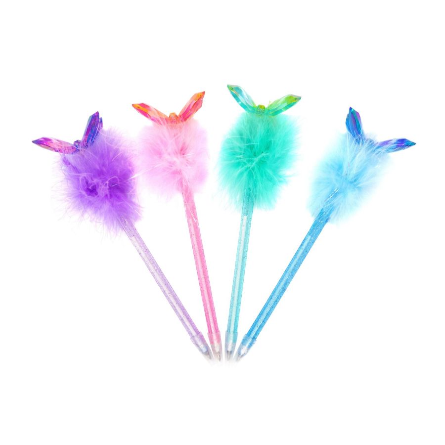 Fluffy Pen Butterfly Assorted