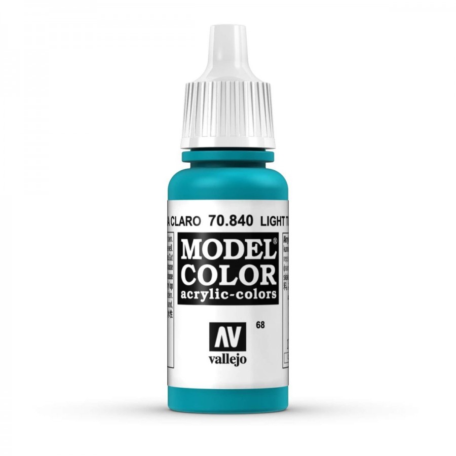 Vallejo Acrylic Paint Model Colour Light Turquoise 17-18ml