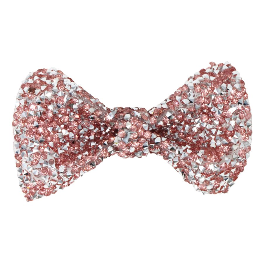 Encrusted Gemstone Hair Bow Assorted