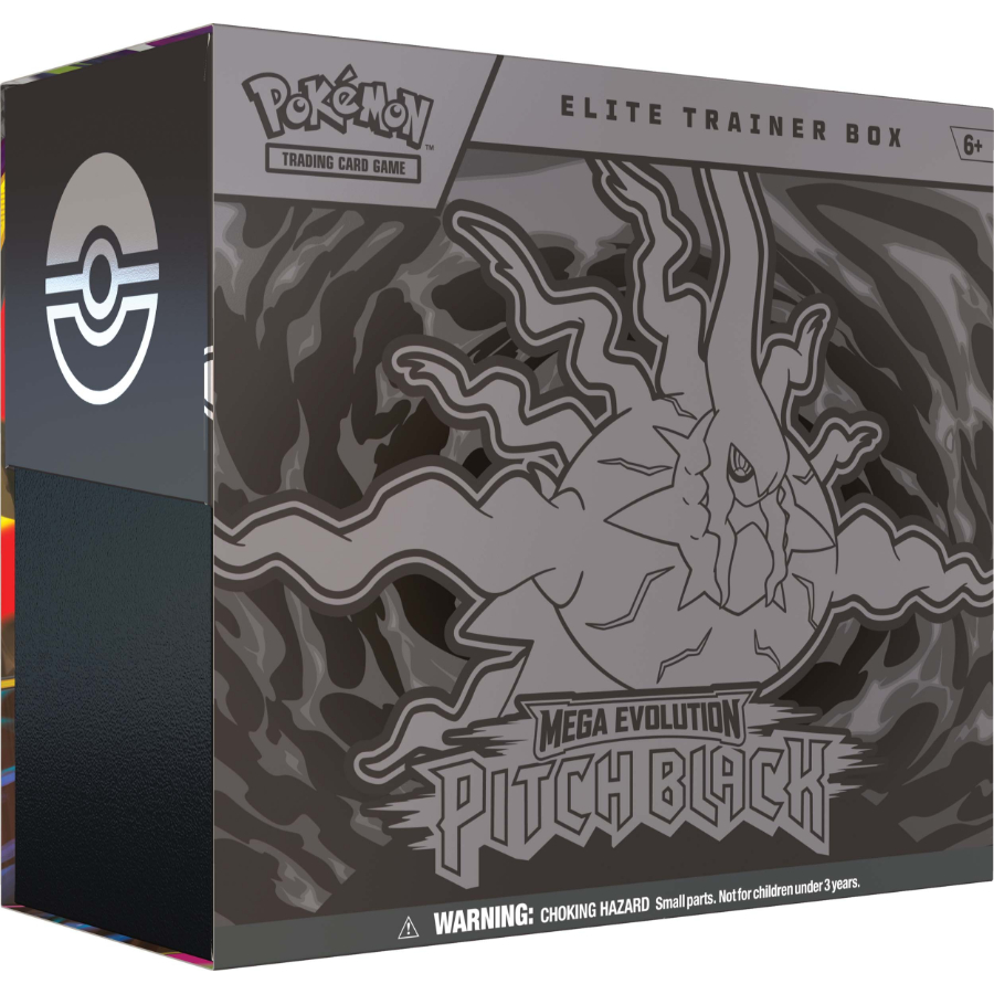 Pokemon TCG Mega Evolutions Pitch Black Elite Trainer Box
