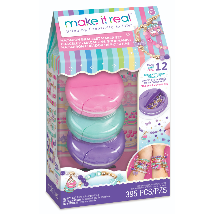 Make It Real Macaron Case Bracelet Maker Set