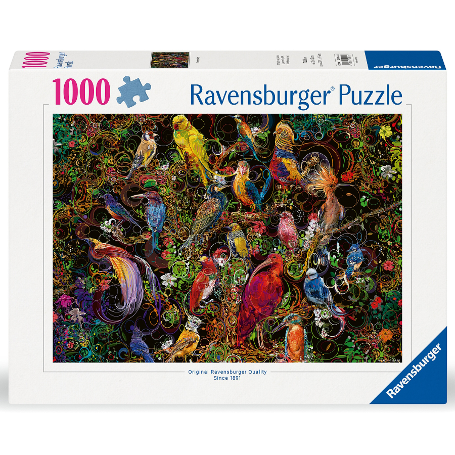 Ravensburger Puzzle 1000 Piece Birds Of Art SF