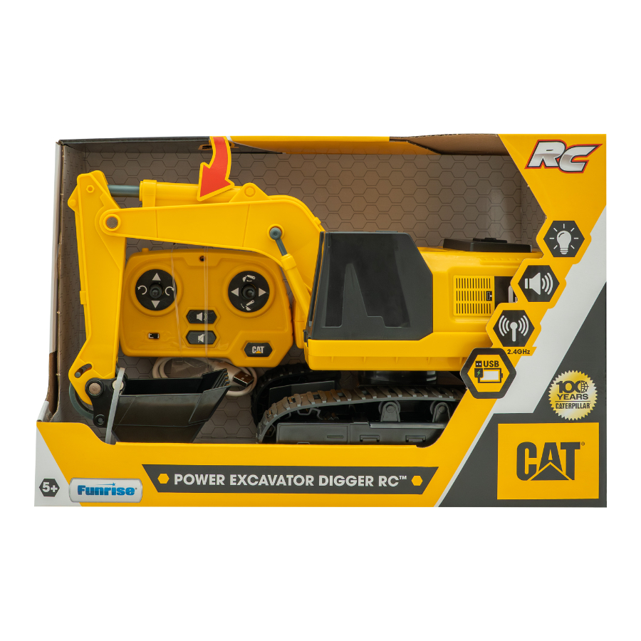 CAT Radio Control Power Excavator Digger