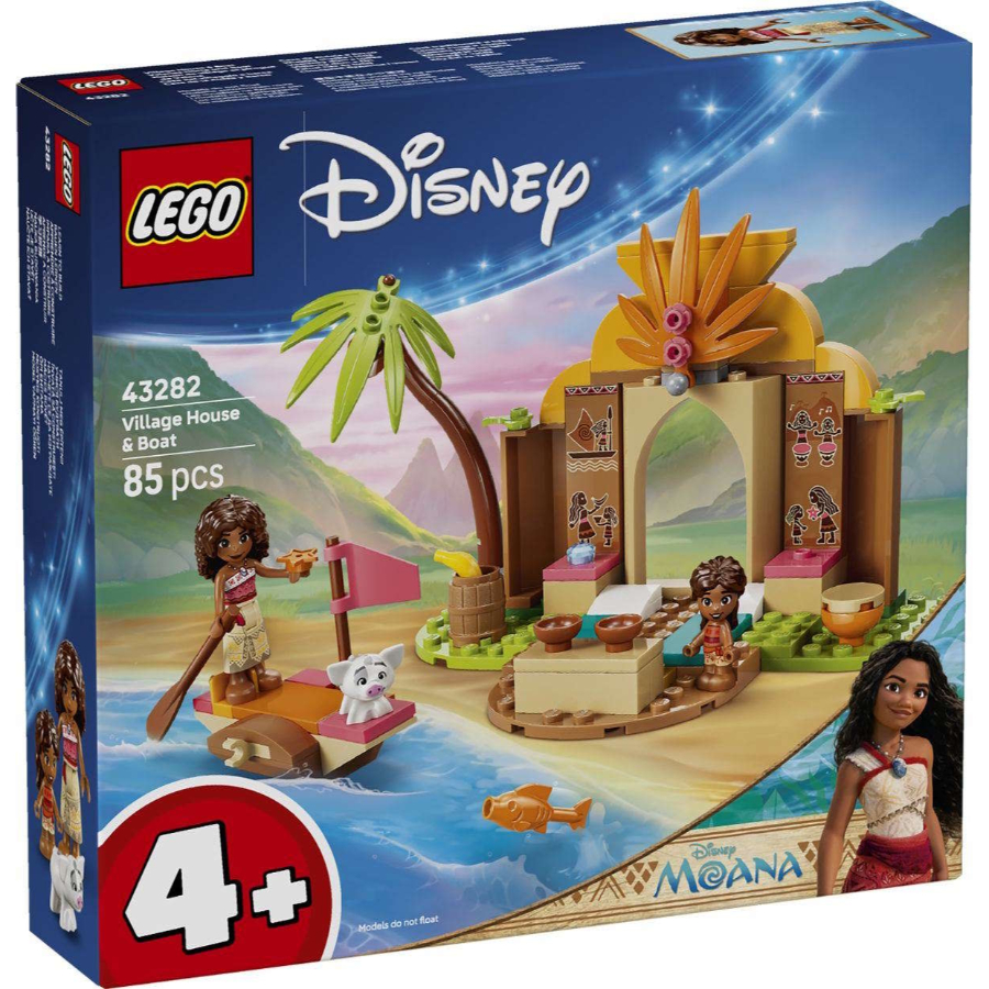 LEGO Disney Princess Village House & Boat 4+ Set
