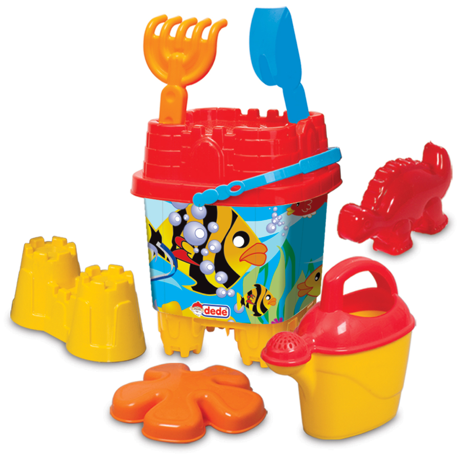 Bucket Set Castle With Accessories