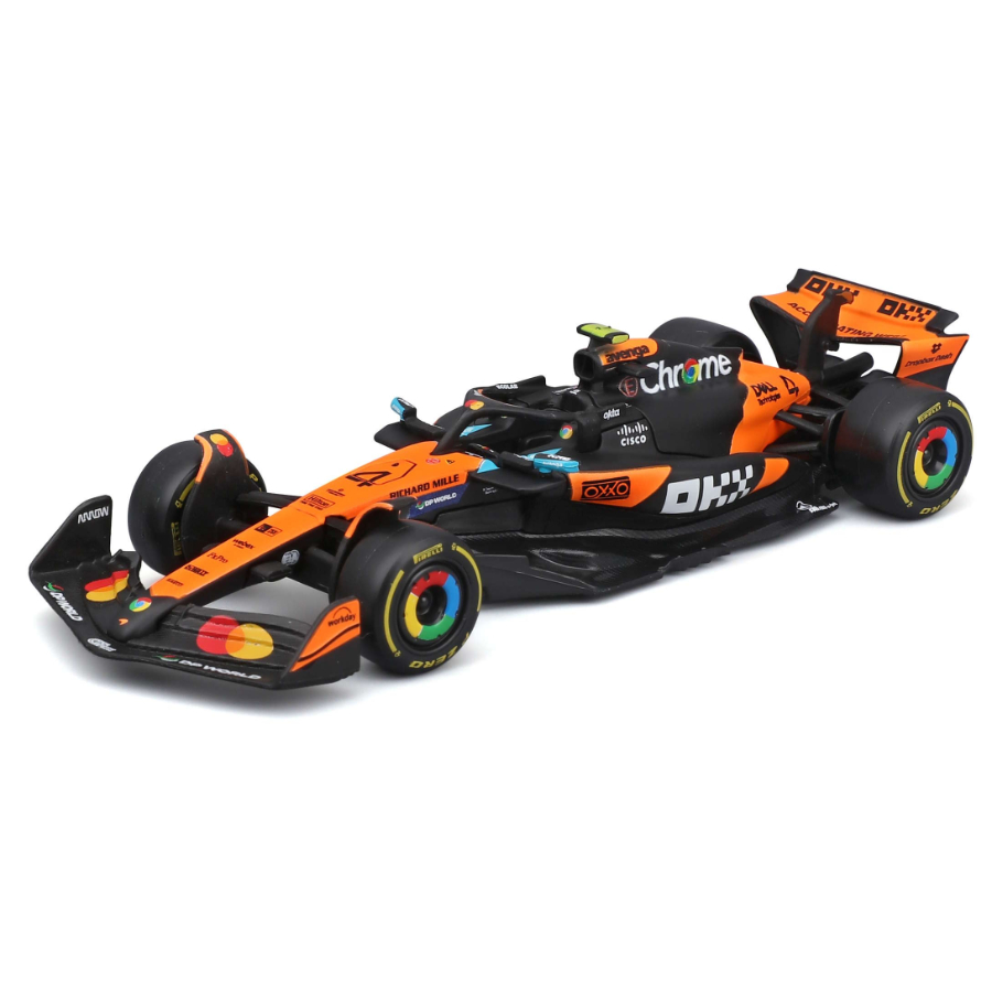 Bburago Diecast 1:43 Formula 1 2025 McLaren 4 Lando Norris