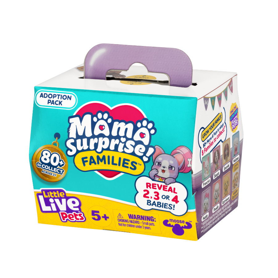 Little Live Pets Mama Surprise Families Series 1 Puppy Adoption Pack Assorted