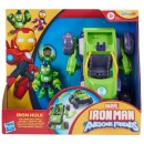 Marvel Iron Man & His Awesome Friends 2 In 1 Mech & Figure Assorted