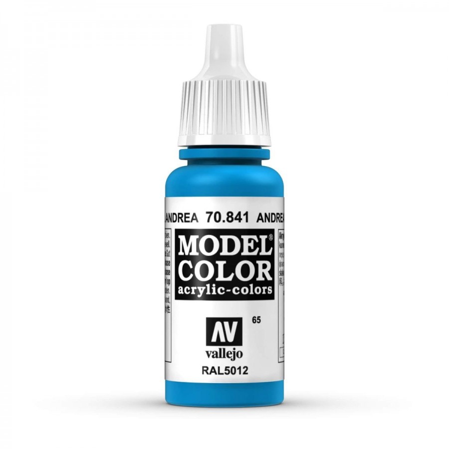 Vallejo Acrylic Paint Model Colour Andrea Blue 17-18ml