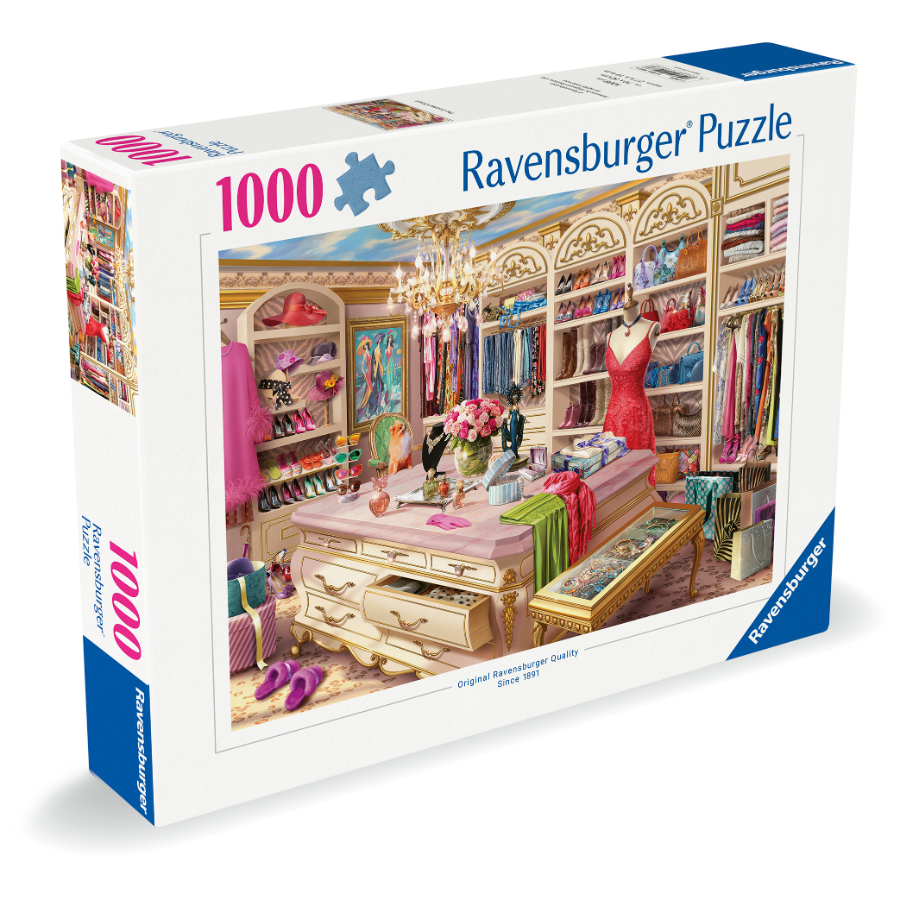 Ravensburger Puzzle 1000 Piece The Coveted Closet