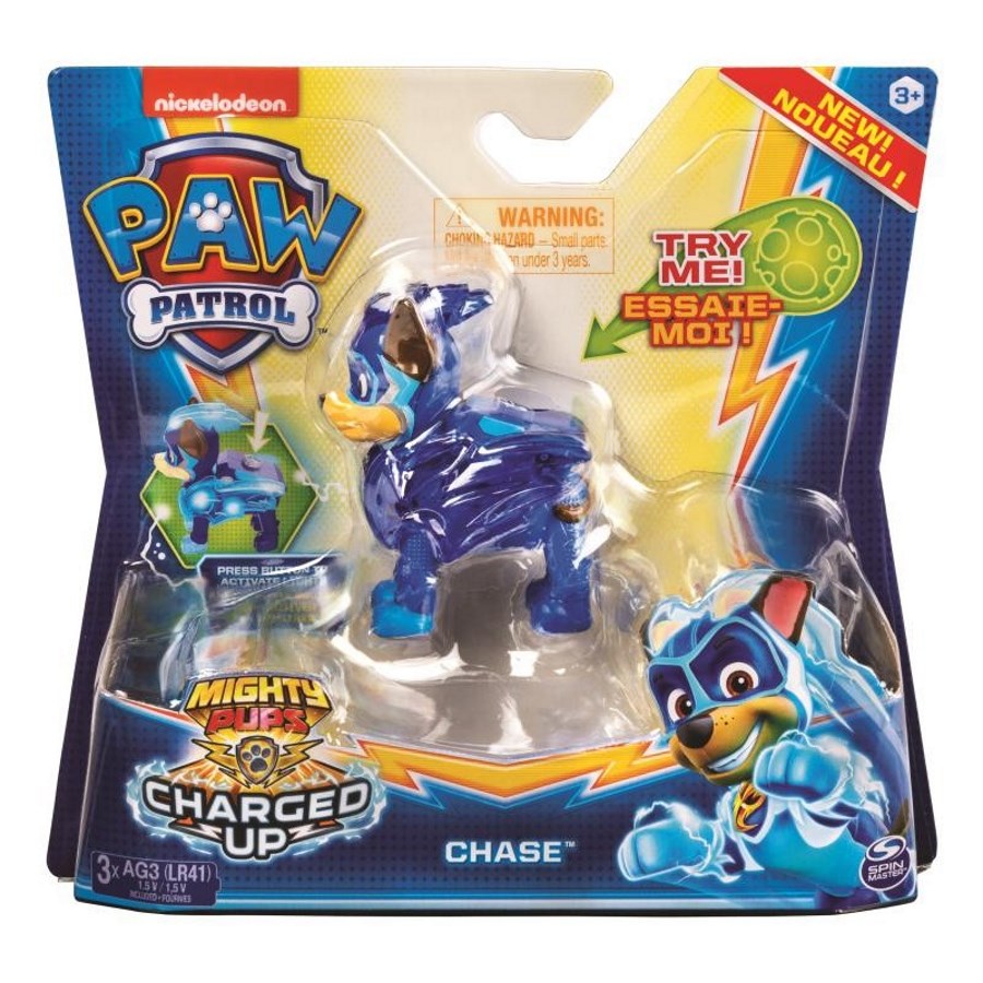 Paw Patrol Mighty Pups Charged Up Hero Pup Assorted