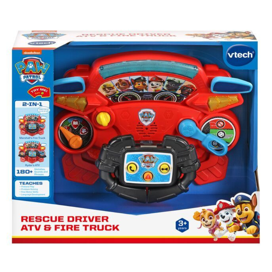 VTech Paw Patrol Driver ATV & Fire Truck