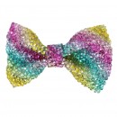 Encrusted Gemstone Hair Bow Assorted