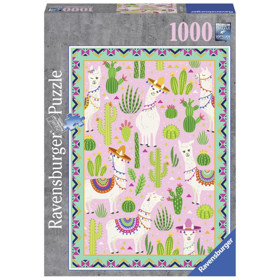 Ravensburger Puzzle 1000 Piece Cute Alpacas