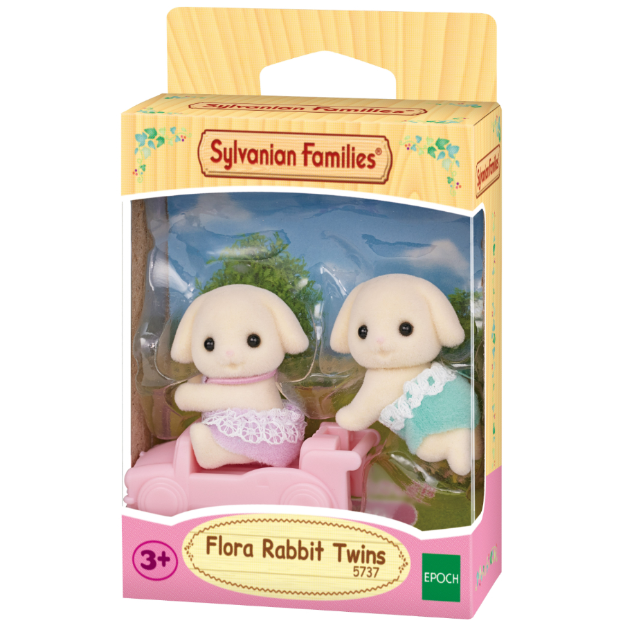 Sylvanian Families Flora Rabbit Twins