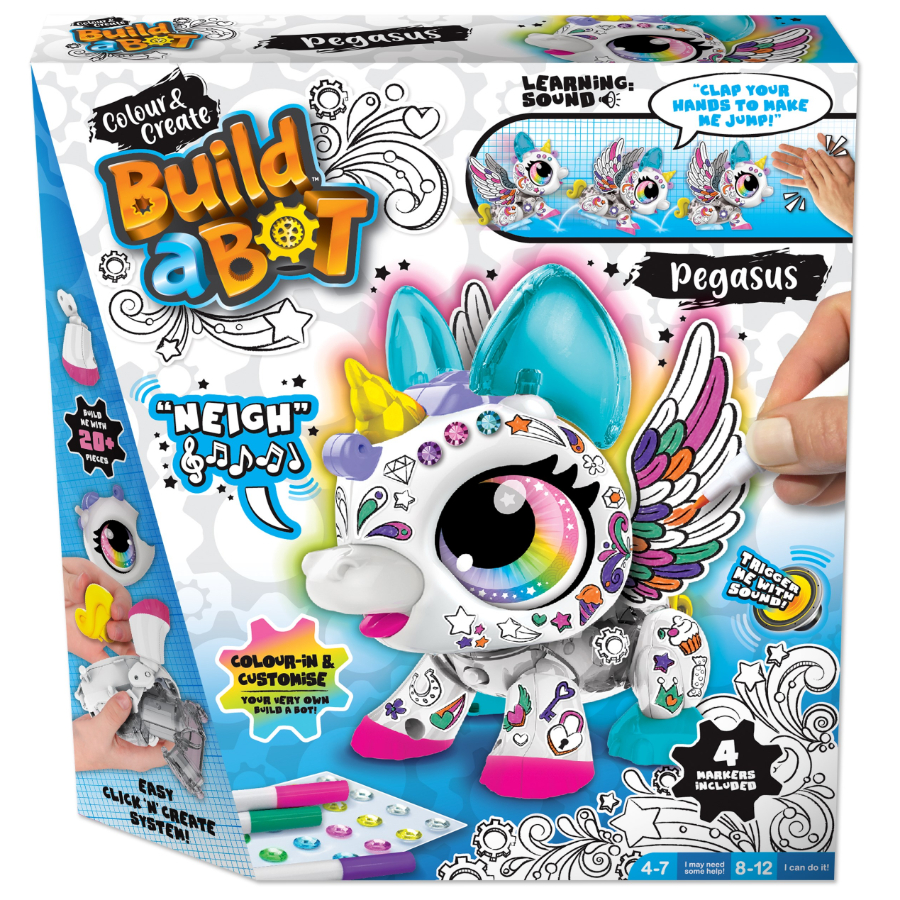 Build A Bot Colour & Create Lights & Sounds Pegasus
