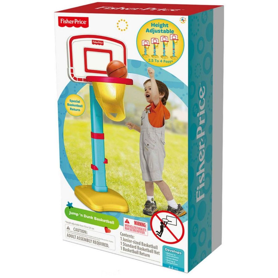 Fisher Price Jump N Dunk Basketball