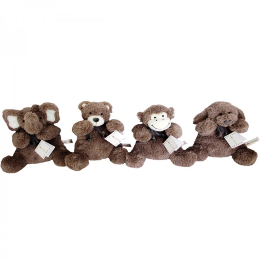 Animals Large Dark Beige Assorted