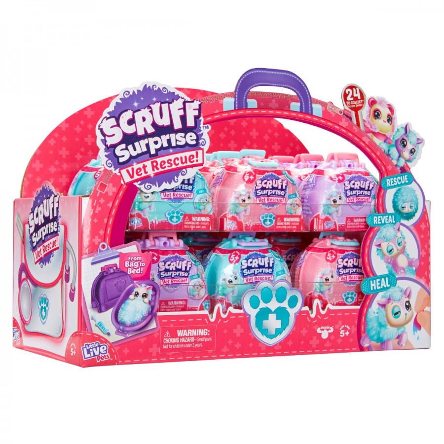 Scruff-A-Luvs Surprise Vet Rescue Series 1 Single Pack Assorted